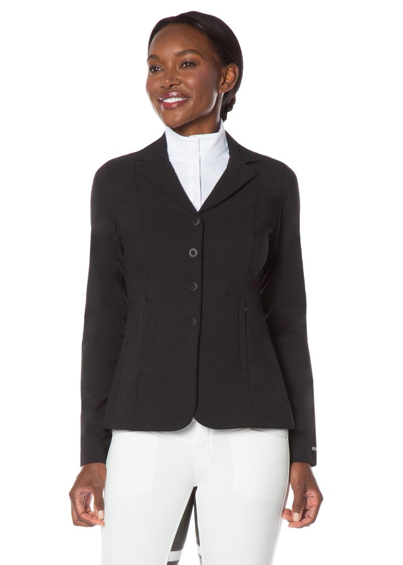 Kerrits Stretch Competitor Koat 4-Snap Black Size: XL - Image 4